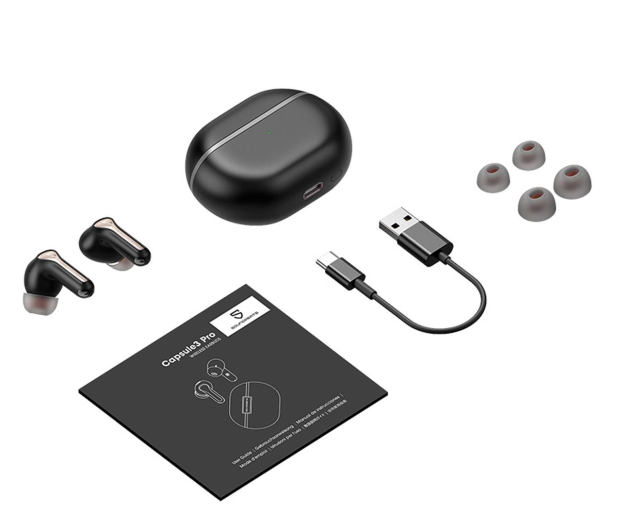 Soundpeats Capsule3 PRO, ANC (czarne) Capsule3 PRO Black - 1179891 - zdjęcie 4
